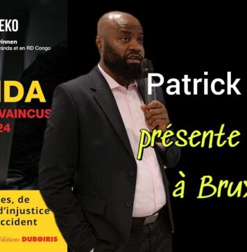 Patrick Mbeko présente son livre « Rwanda. Malheur aux vaincus », Bruxelles, 01/6/2024