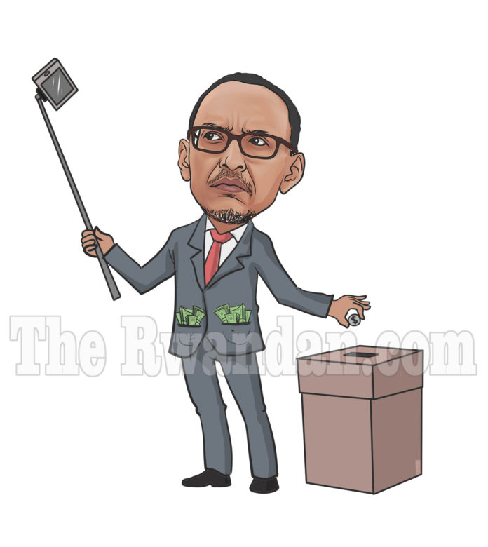 Kagame selfie