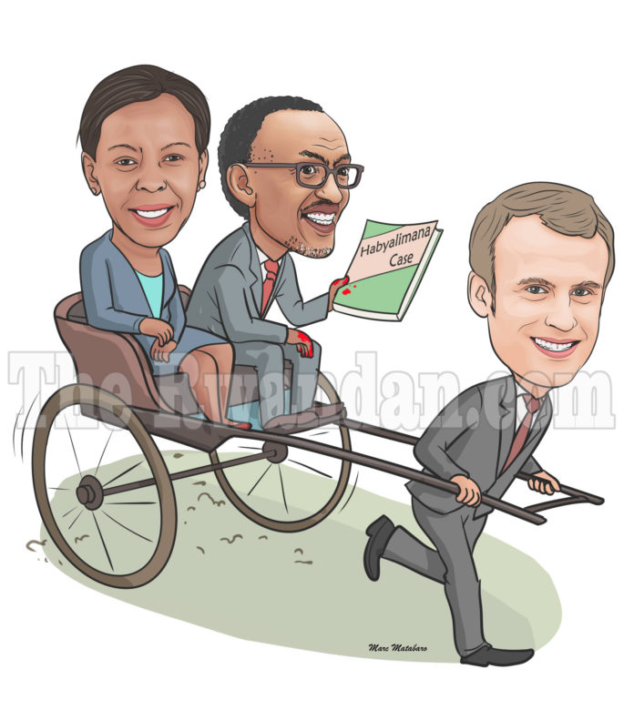 Kagame Macron Mushikiwabo-Kinyarwanda