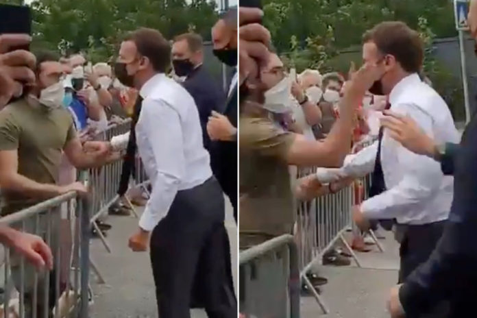 Macron urushyi
