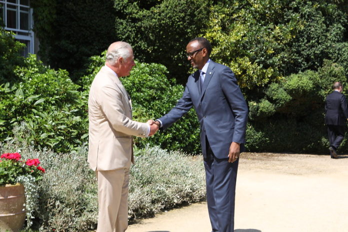 Kagame and Prince Charles