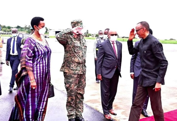 Kagame entebbe