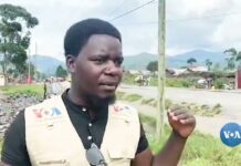 Umunyamakuru wa VOA uri muri Sake aremeza ko ifitwe na FARDC
