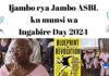 Ijambo rya Jambo ASBL ku munsi wa ‘Ingabire Day 2024’
