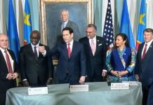 Secretary of State Marco A. Rubio hosts a Democratic Republic of the Congo-Rwanda Peace Agreement signing ceremony